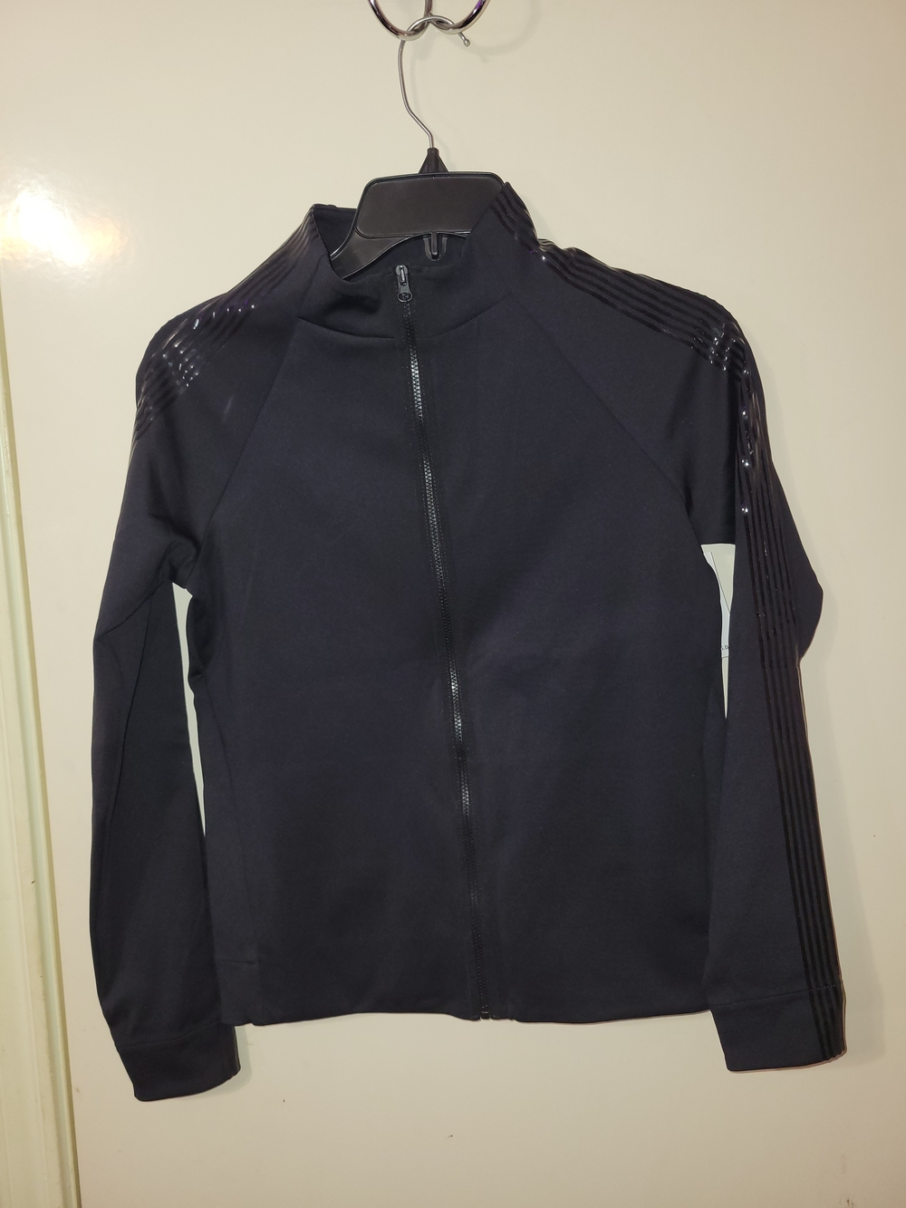 ultracor Navy Full-Zip Bomber Jacket with Gloss Stripe Detail